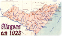 Mapa antigo Alagoas
