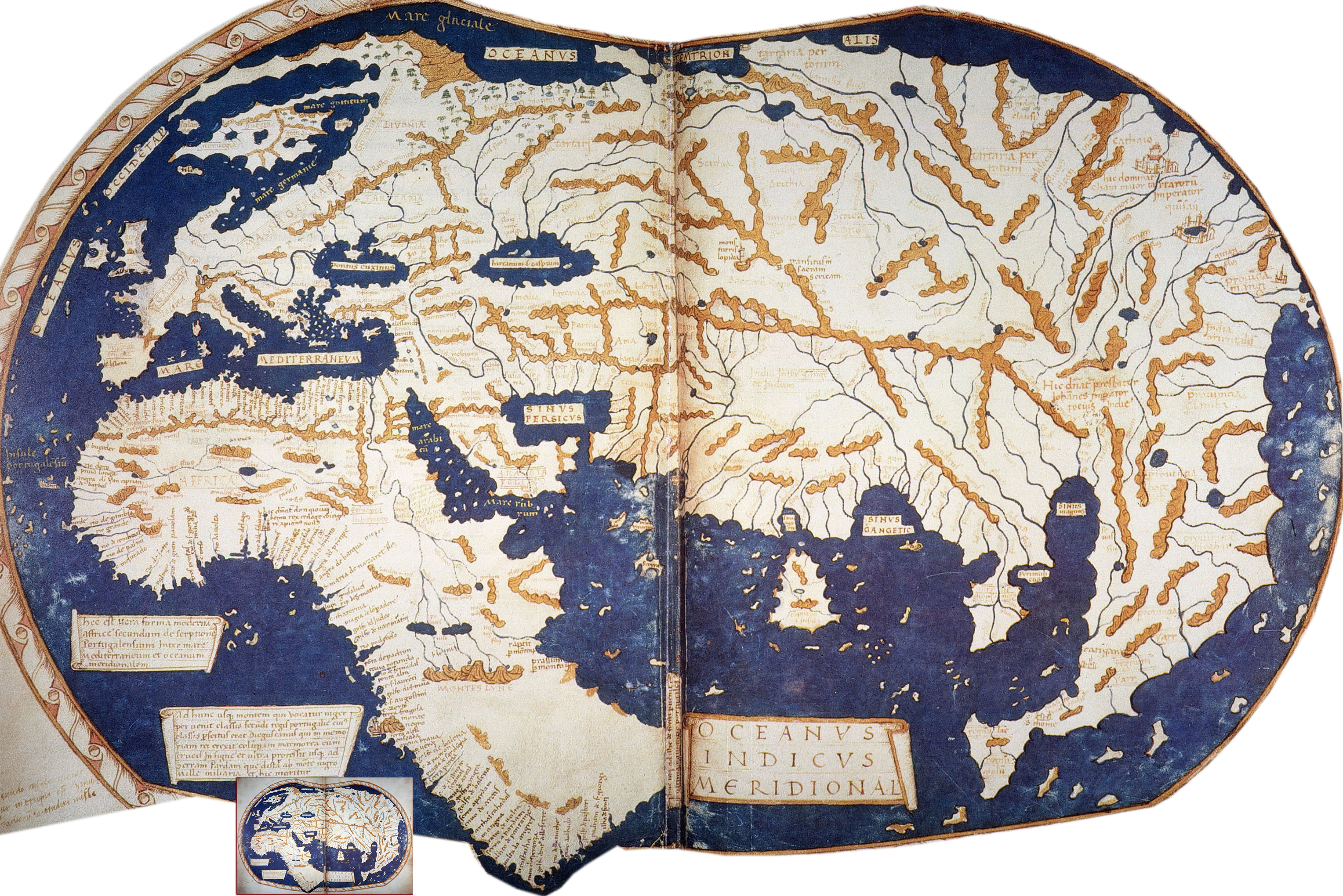 Mapa Henricus Martellus