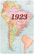 America do Sul mapa